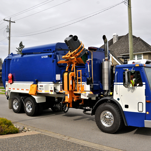 Labrie Automizer Right Hand Side Loader Garbage Truck